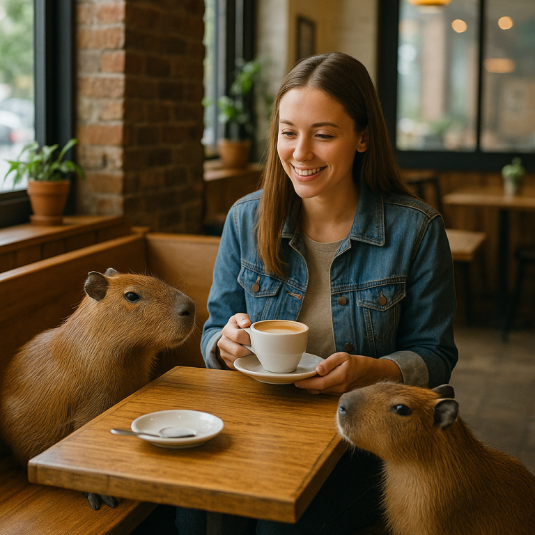 Capybaras and Cappuccinos? Florida’s Most Unexpected Café Is Opening in St. Pete Soon
