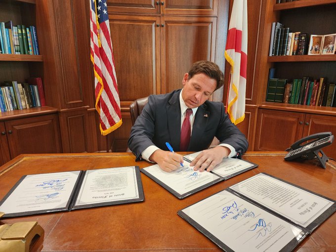 Ron DeSantis Signs New Mental Health Bill in Florida