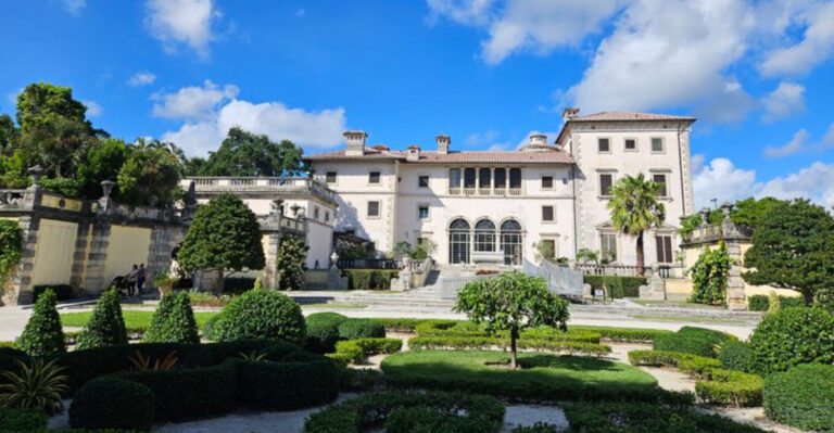 Inside Miami’s Lavish Venetian-Style Villa Surrounded by 10 Acres of Lush Gardens