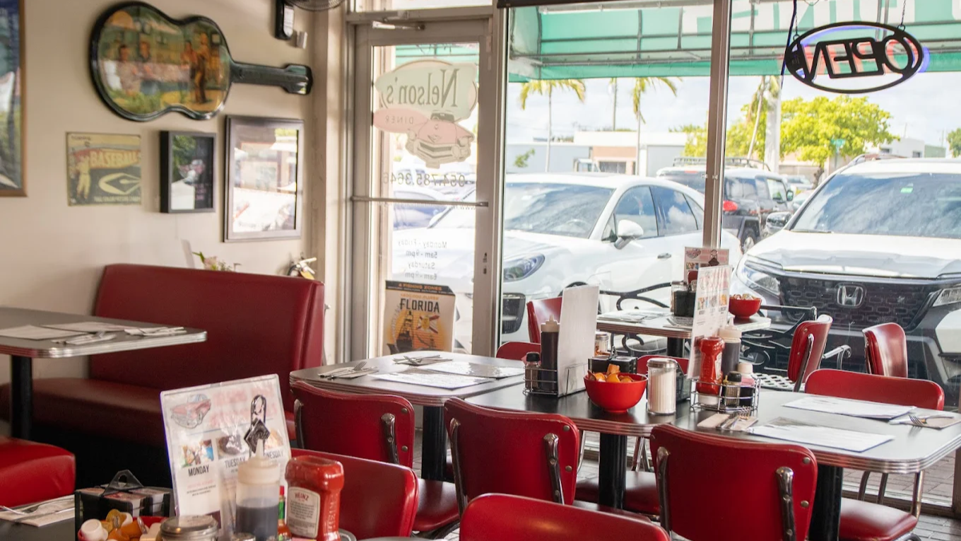 Step Inside a 1950s Elvis-Themed Diner Serving All-Day Breakfast in Pompano Beach