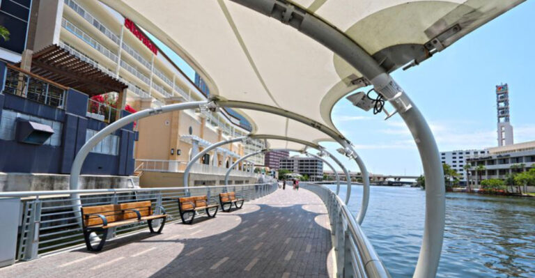 This Florida Riverwalk Lets You Wander 2.6 Miles With Nonstop Waterfront Views