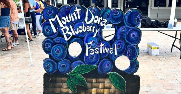 This Charming Mount Dora Festival Is A Must-Visit For Blueberry Lovers In Florida