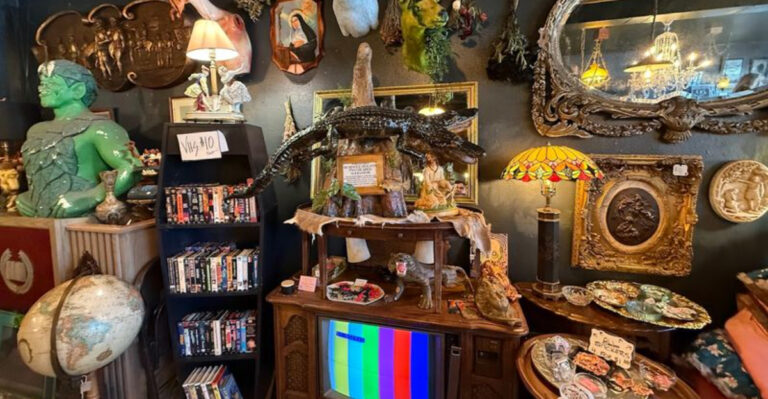 This Haunted-Looking Florida Antique Shop Feels Like Tim Burton Brought It to Life