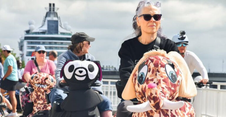This Quirky Tampa Tour Lets You Ride a Giant Stuffed Animal Through the City