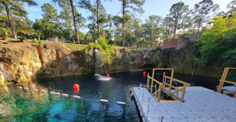In Central Florida, You Can Descend Into a Cavern and Snorkel in Glowing Blue Water