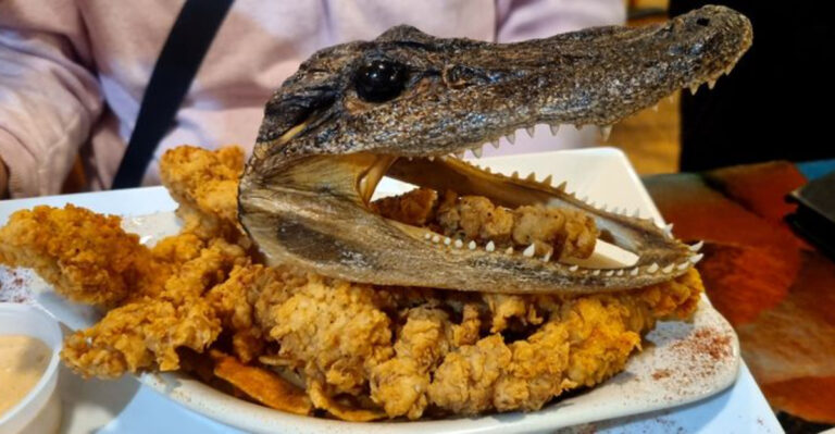 This Cocoa Beach Seafood Spot Serves An Alligator Head That Foodies Can’t Stop Talking About