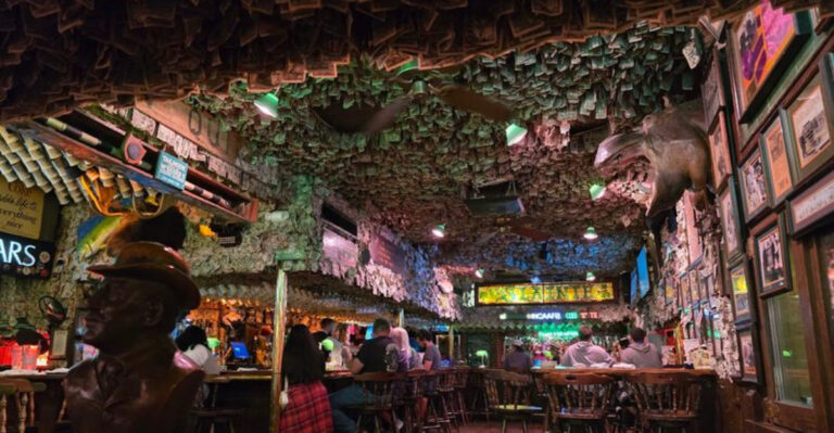 This Florida Restaurant Covered in Over 1 Million Signed Dollar Bills Serves 18-Cent Bean Soup
