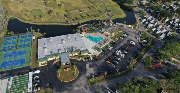This Massive Florida Family Campground Is Practically A Town Of Its Own