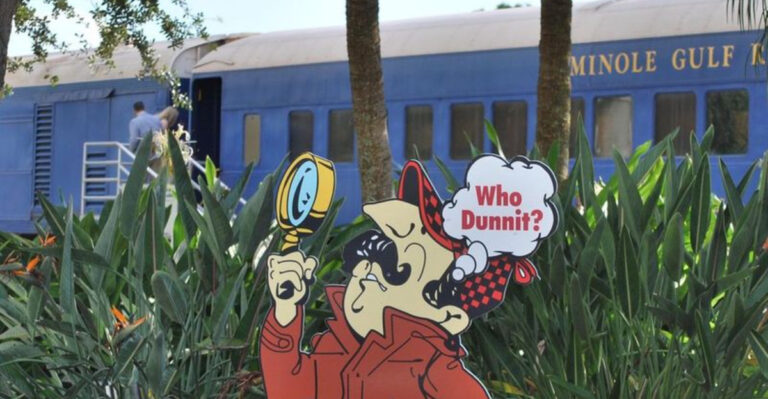 A Five-Course Mystery Dinner Awaits On This Unforgettable Florida Train Ride