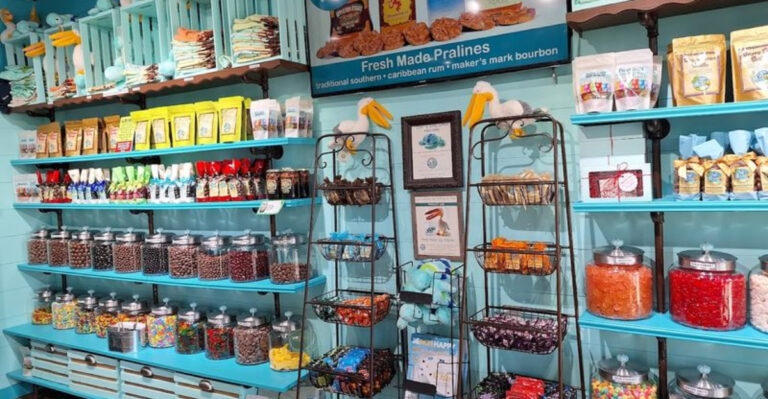 The Candy Wall Alone Makes This Santa Rosa Beach Ice Cream Shop Worth a Visit