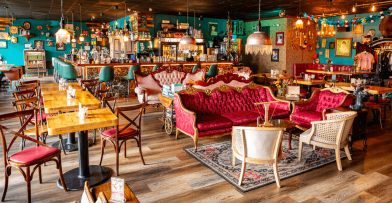 This Florida Spot Feels Like Dining Inside Someone’s Eccentric Living Room