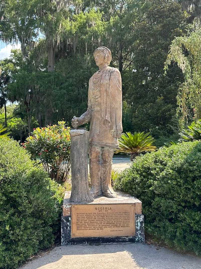 Chief Osceola Statue — Silver Springs State Park