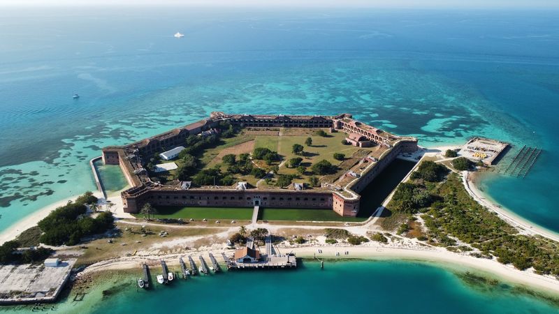 Fort Jefferson Completely Steals The Scene