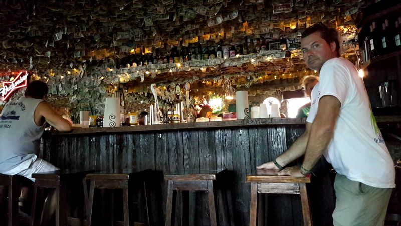 Dollar Bills Covering Every Surface