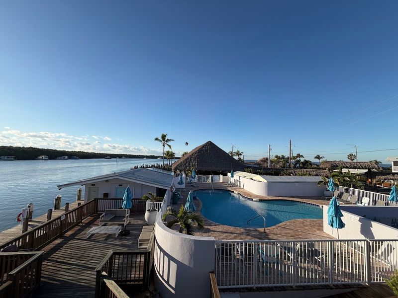 The rooms keep it simple, but the water views do a lot