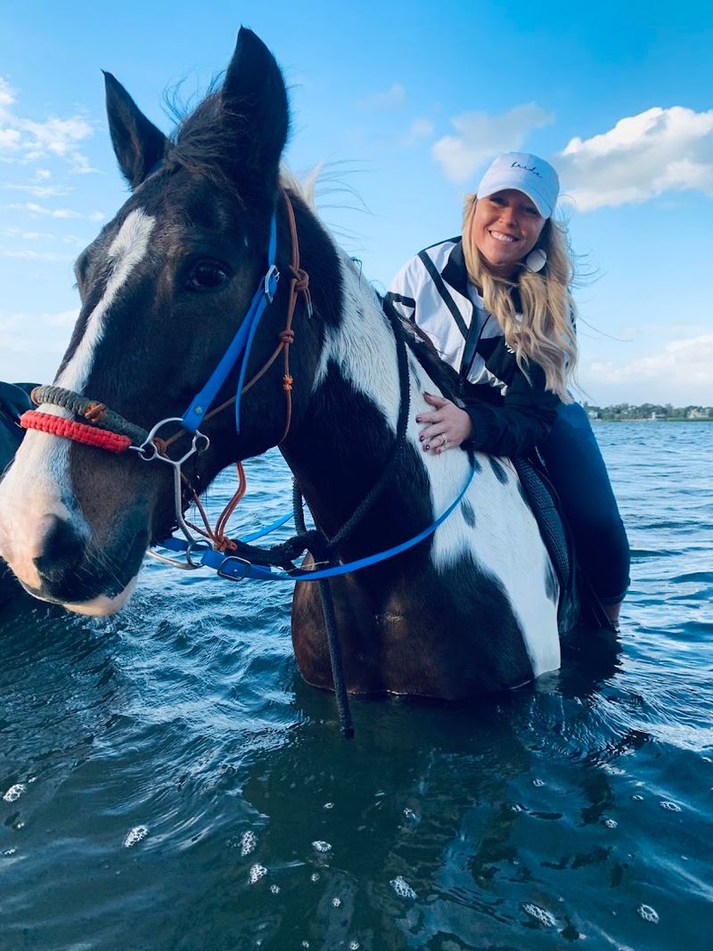 You’ll Never Forget Riding A Horse Through The Surf At This Florida Beach