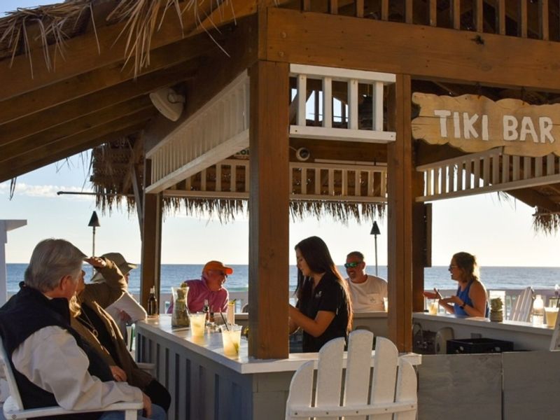 Complimentary Sunset Cocktails on the Gulf-View Deck