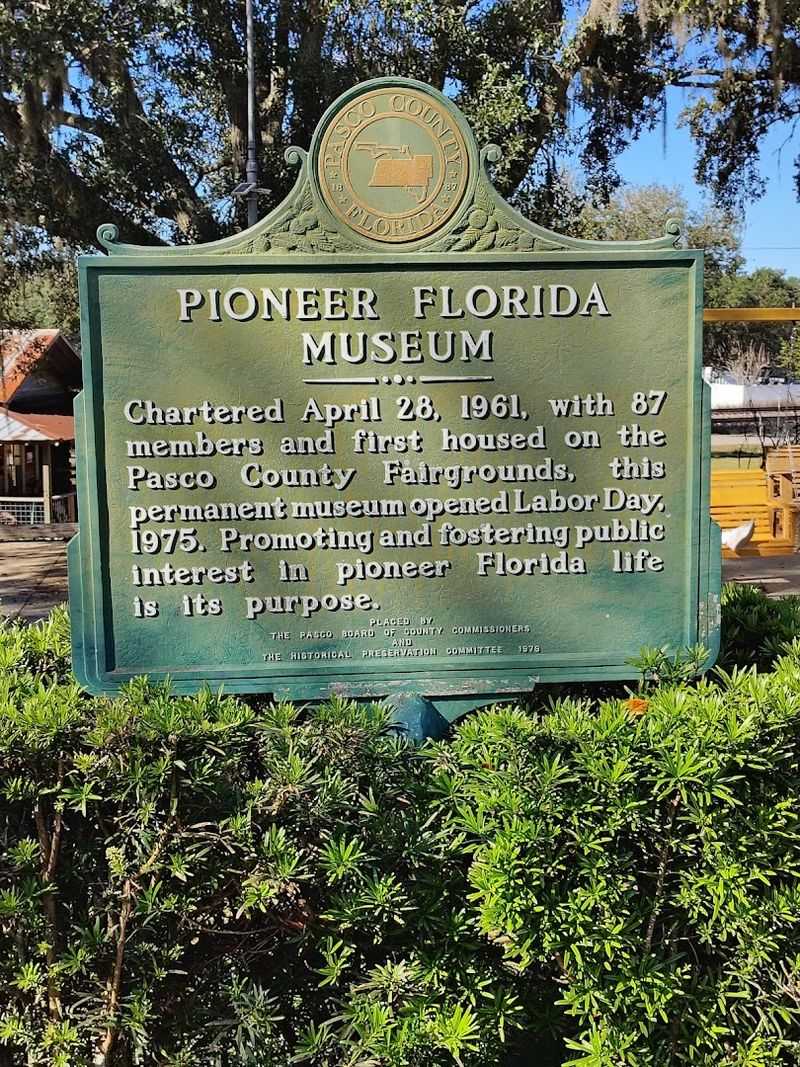 Pioneer Florida Museum & Village – Dade City