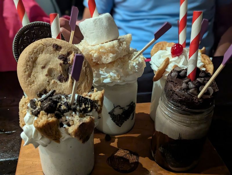 The milkshakes are the showstoppers