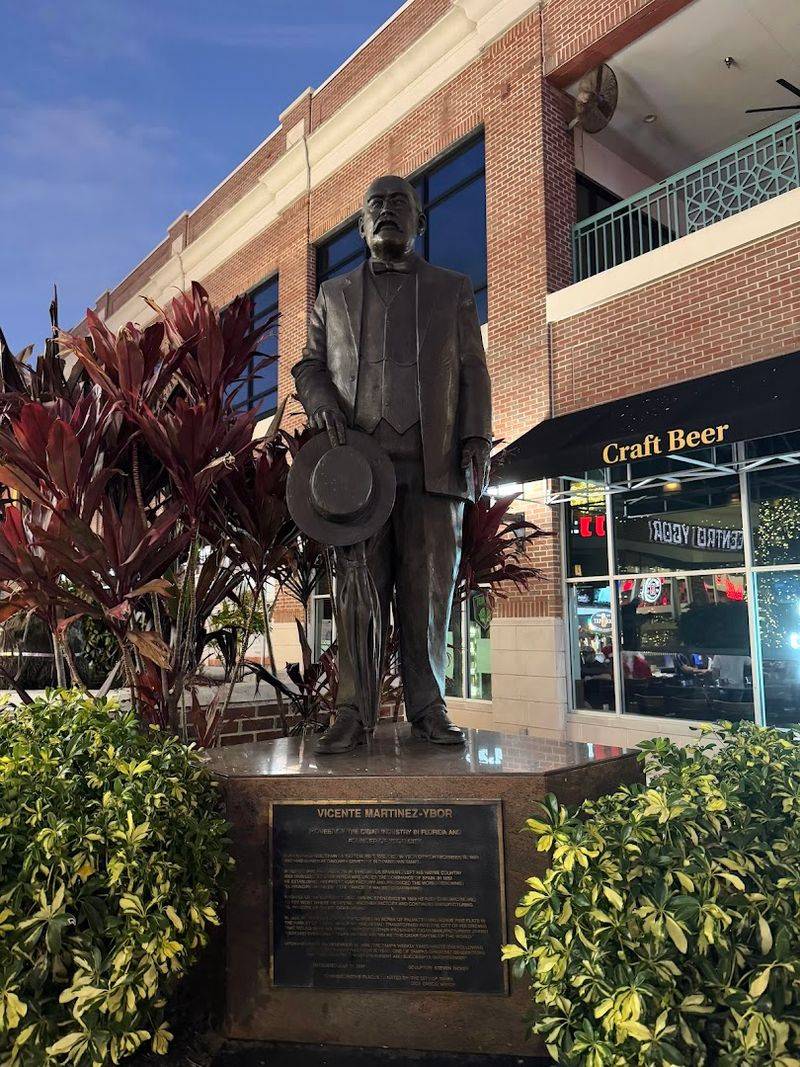 Statue of Don Vicente Martinez Ybor — Tampa