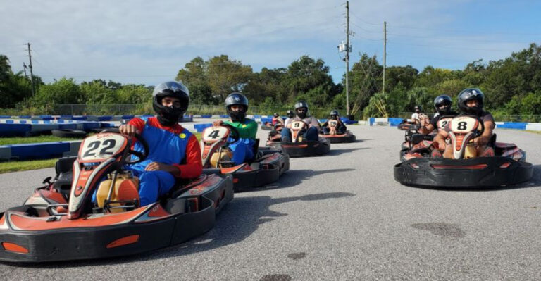 Floridians Are Flocking To This Massive Go-Kart Track For A Day Of Fast-Paced Fun