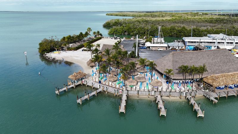 Beach, pool, and marina make it easy to stay all day