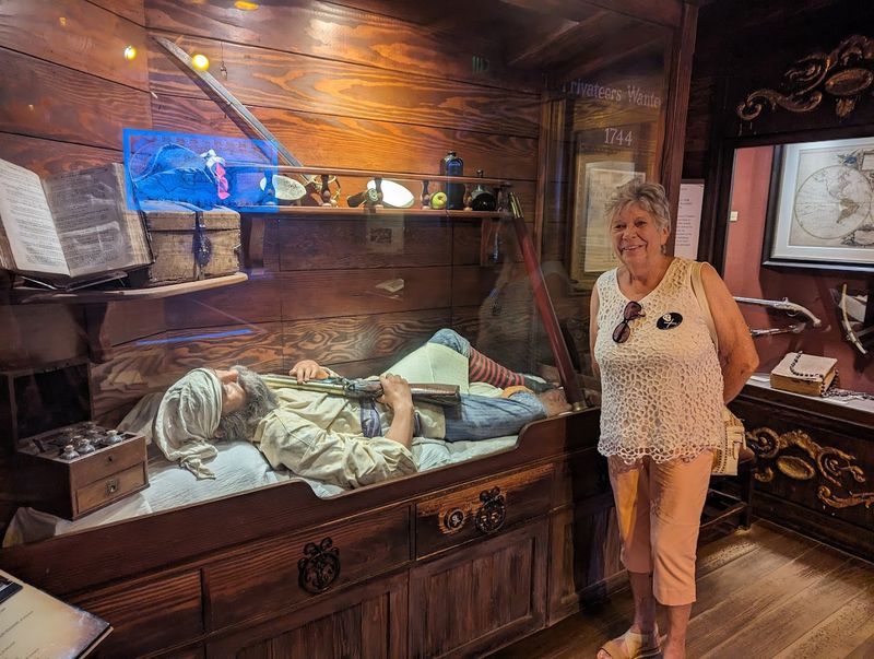 Guided Tours by Costumed Pirate Characters