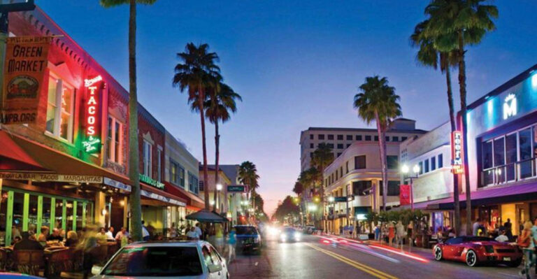 Locals Know This West Palm Beach Street Is Where the Good Times Start
