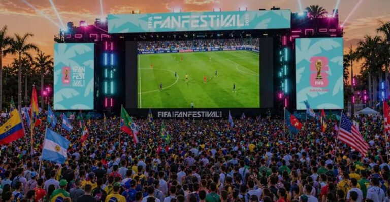 There’s A Free FIFA Fan Festival In Miami This Summer With Big Screens, Music, And Football Energy