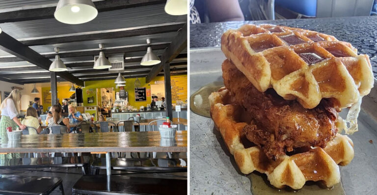 This Milk District Favorite Is Home To Some Of The Best Chicken & Waffles In Florida