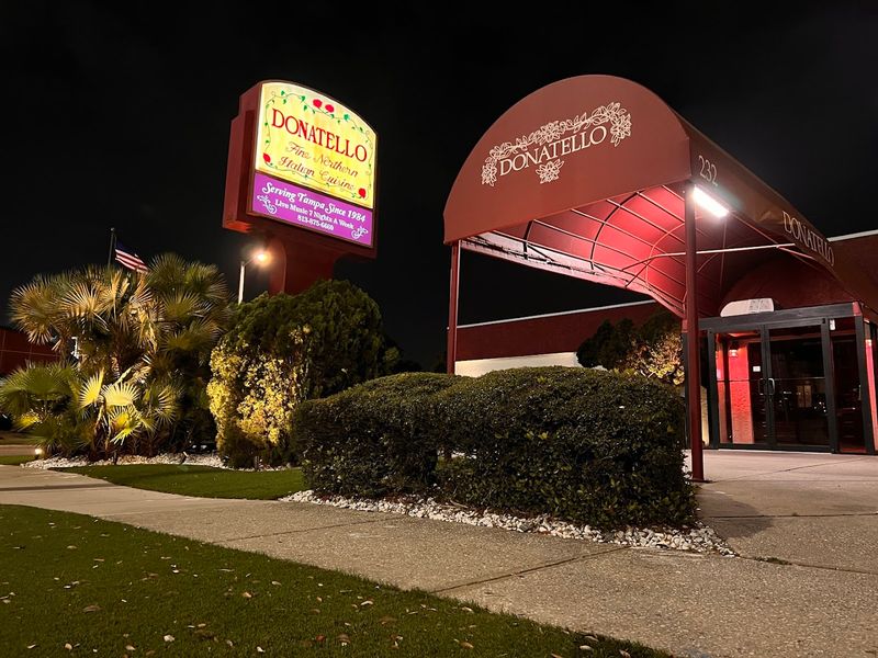 Donatello Italian Restaurant — Tampa