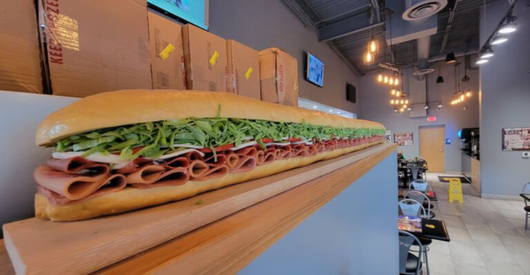11 Florida Places Serving Giant Sandwiches That Require a Strategy