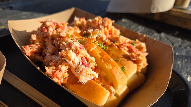 Lobster Rolls Overflowing With Fresh Meat