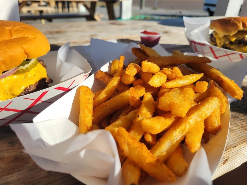 Onion Rings and Fries That Complete the Meal