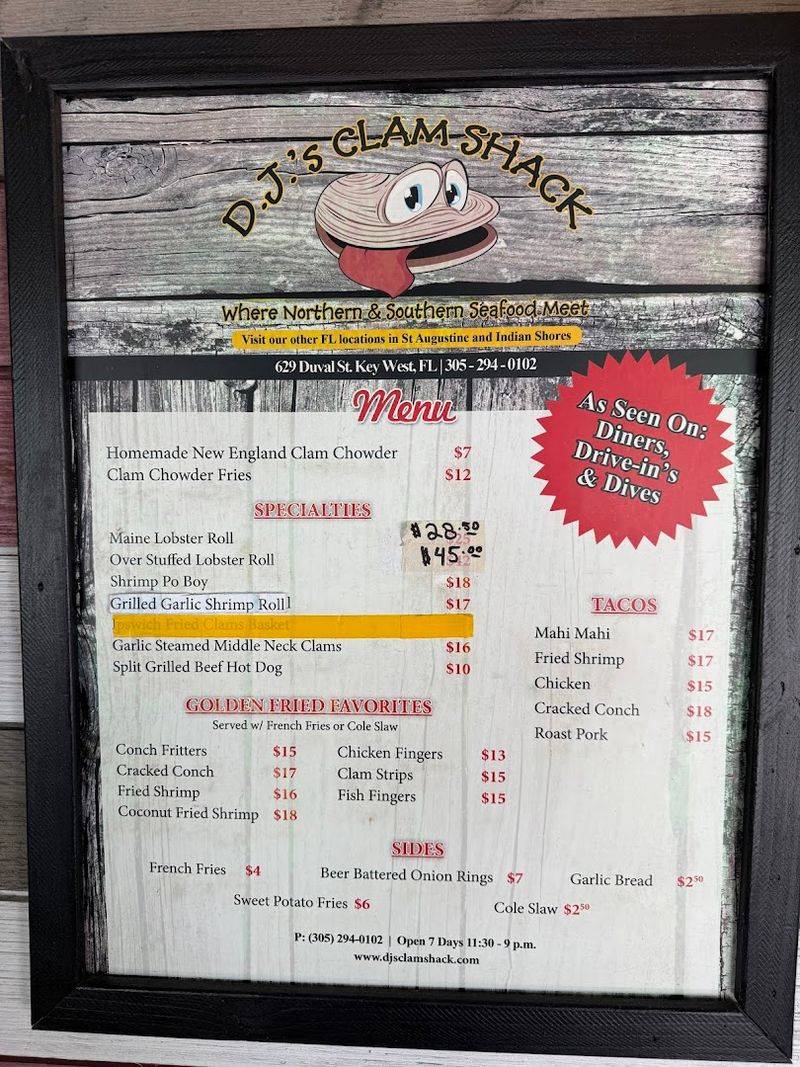 New England Clam Chowder Made Fresh Daily