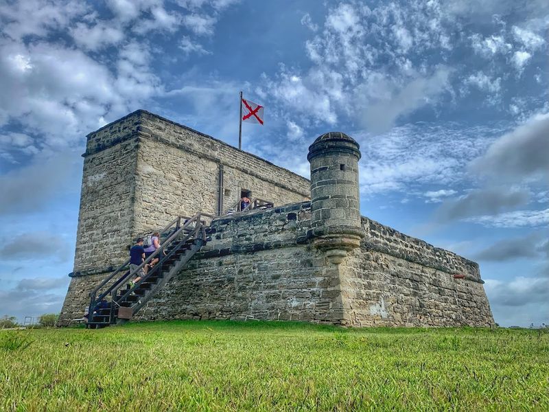 Exploring The Compact Coquina Stone Fortress