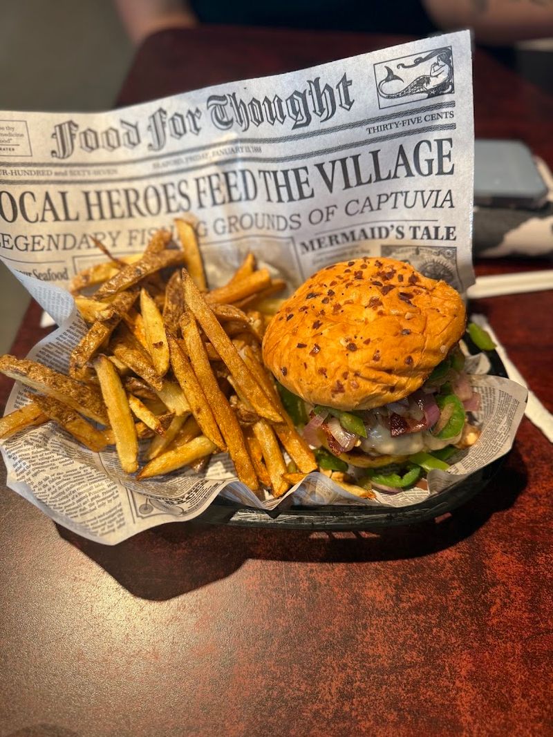 Scratch-Made Burgers with Creative Toppings