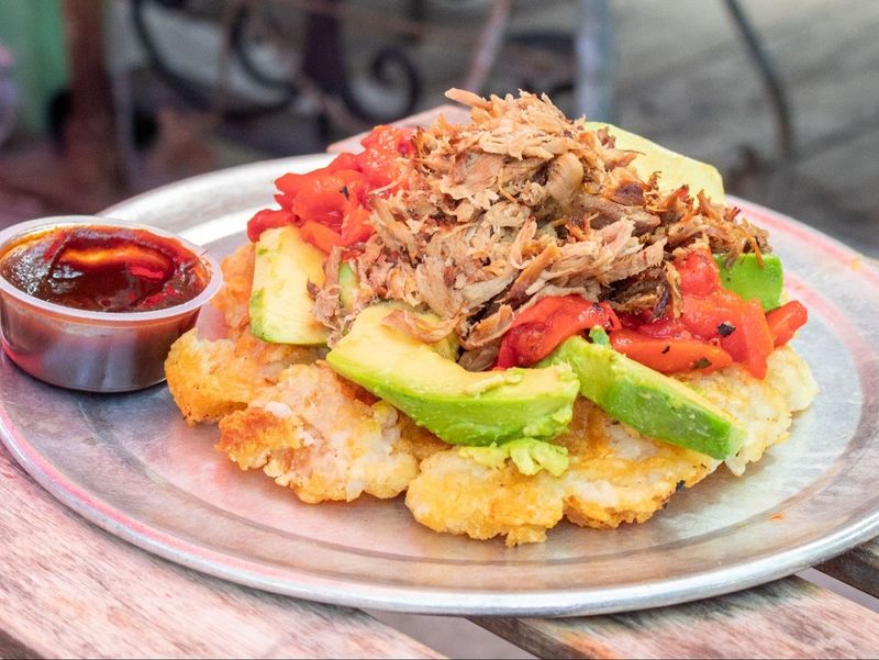 Chef's Breakfast: A Tater Tot Waffle Topped With Everything Good