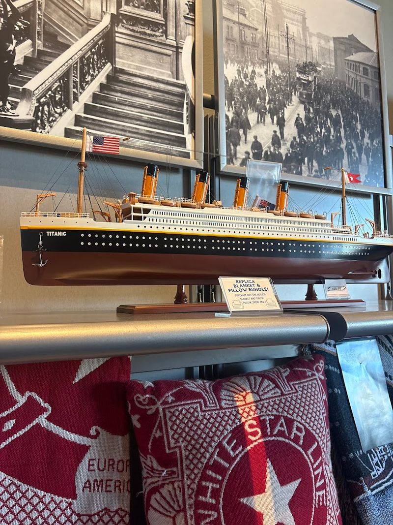 Shop for Unique Souvenirs Including Titanic Coal