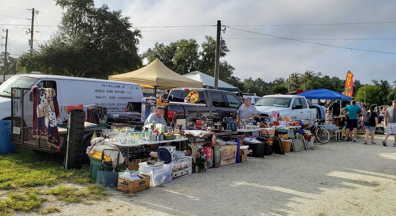 Hundreds Of Vendors Selling Everything Under The Sun