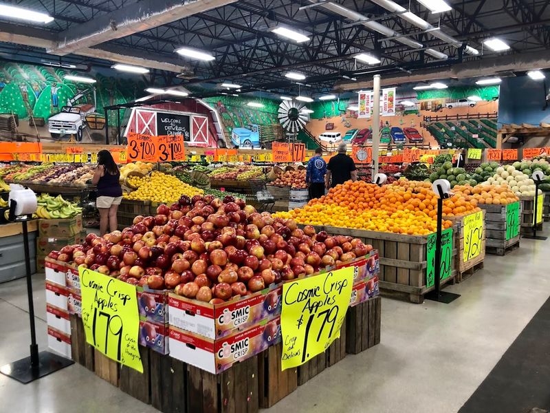 Produce Section That Rivals Actual Farms