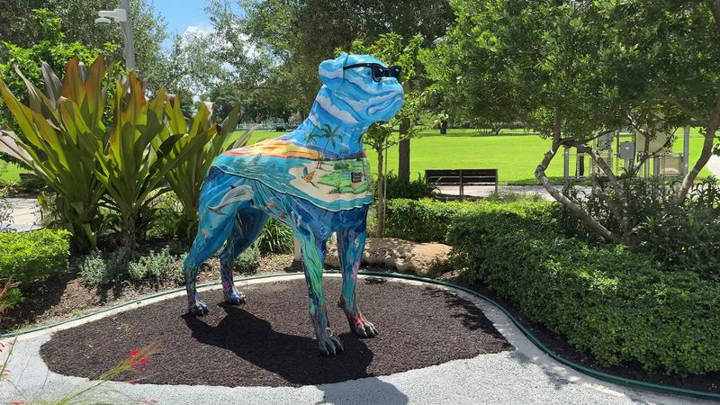 Lush Gardens Featuring Native South Florida Plants and Flowers
