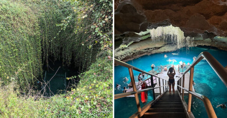 Crystal-Clear Water And Ancient Stone Caves Make This Florida Spring Unforgettable