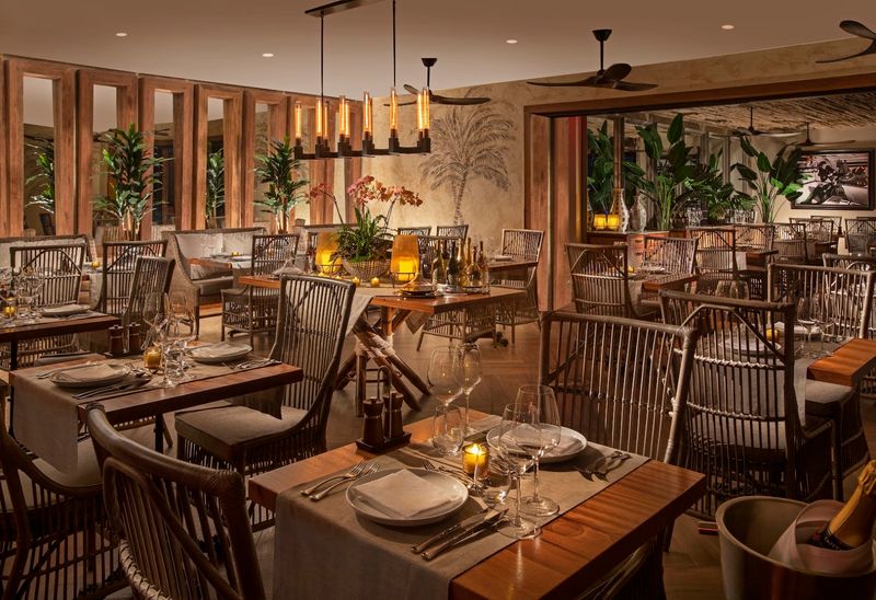 Six Restaurants and Bars Including Tiki Bar