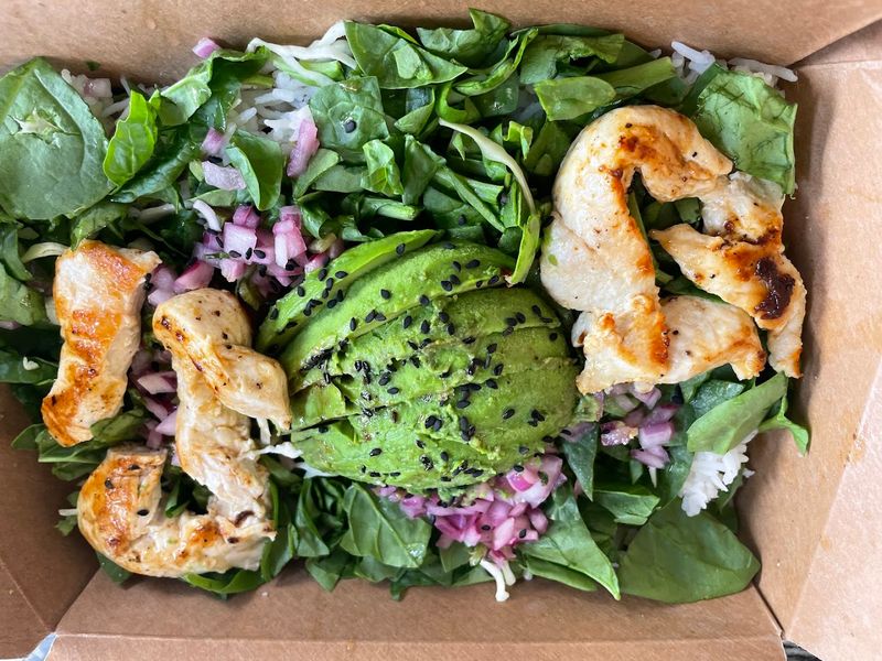 Fresh Poke Bowls With Buttery Ahi Tuna