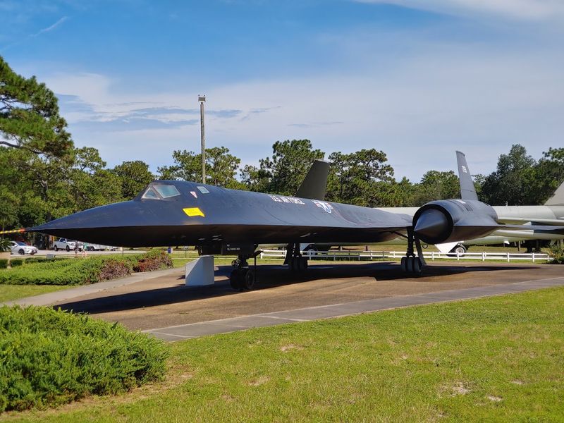 SR-71 Blackbird and Outdoor Aircraft Collection