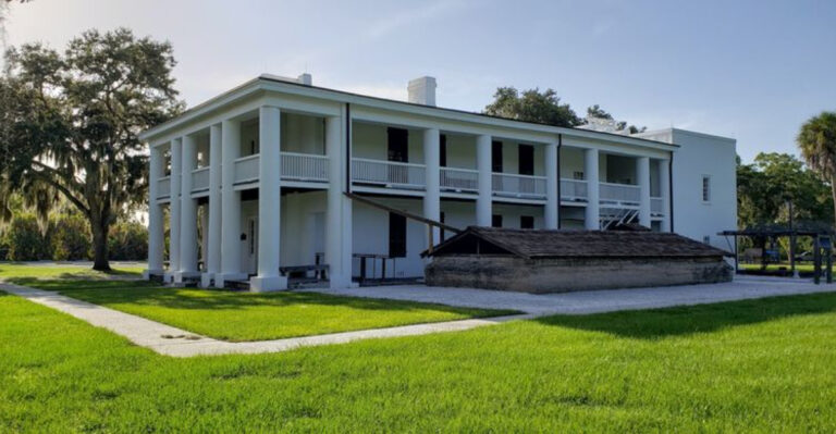 Explore Florida’s Only Remaining Plantation Mansion At This Beautiful State Park