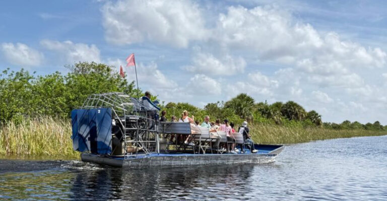 Florida’s Everglades Come Alive on This Thrilling Airboat Adventure in Weston