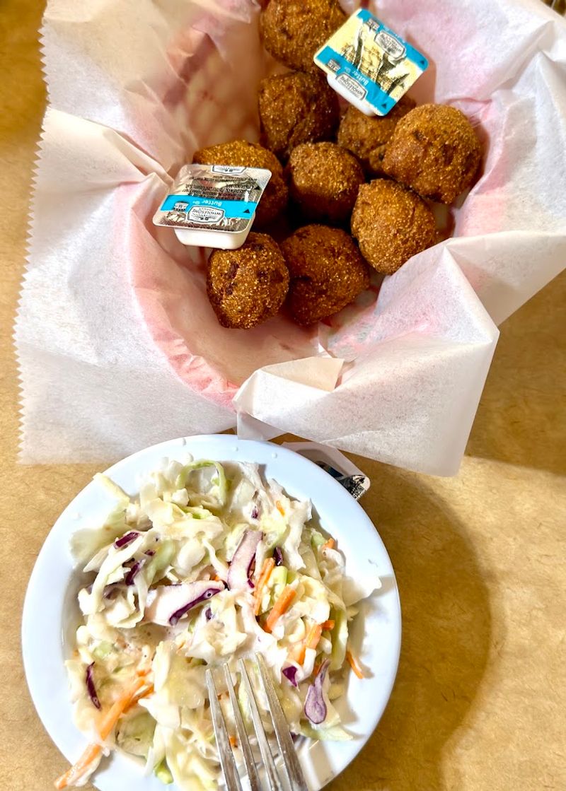 Hush Puppies and Coleslaw That Start Every Meal Right