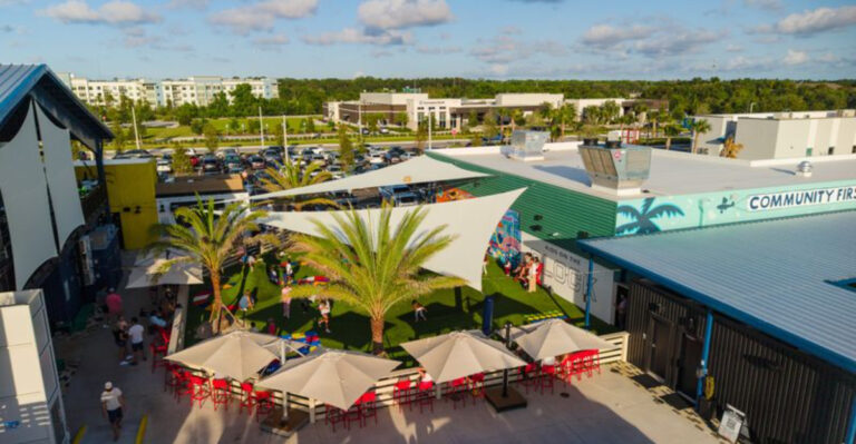 Jacksonville Just Got Its First Outdoor Food Hall, And It Has Food, Music, Bars, And A Dog Park